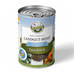 Landgut-Menü Junior sans céréales à base d'insectes