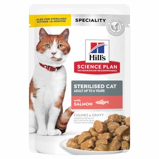Feline Sterilised Cat Salmon - Sachet