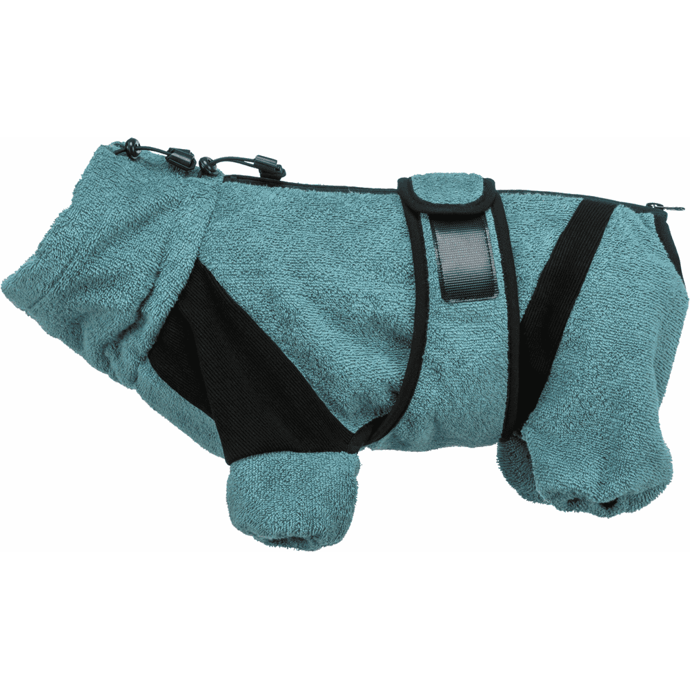 Combinaison et peignor pour chiens