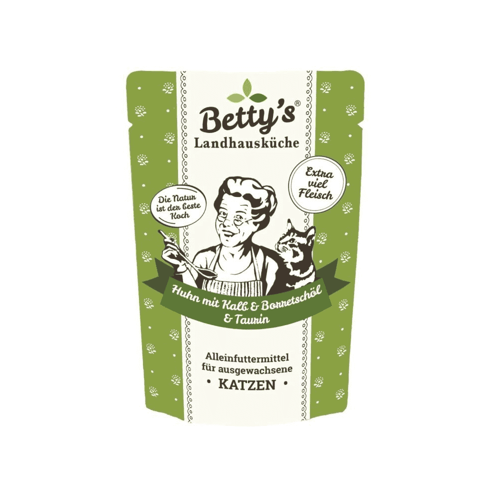 Huhn &amp; Kalb mit Borretschöl