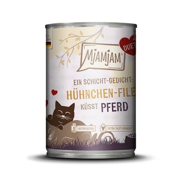 Duett - Hühnchen-Filet küsst Pferd (poulet embrasse un cheval)