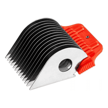 Snap-on W metal attachment combs