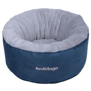 Hunde- & Katzenbett Donut blau
