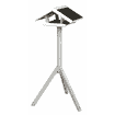 Natura bird feeder house white, with stand