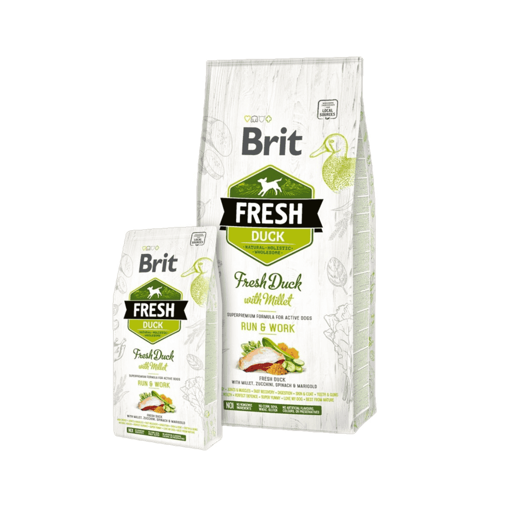 Fresh Dog - Duck with Millet - Active, Run & Work