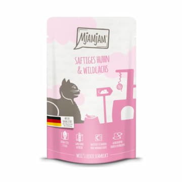 Saftiges Huhn und Wildlachs