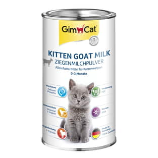 Ziegenmilchpulver für Katzen