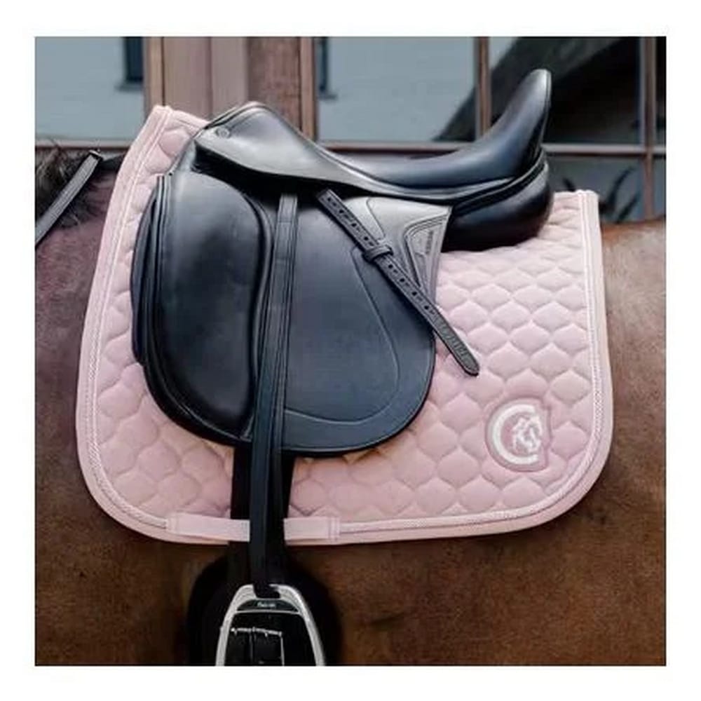 Saddle pad onion quilt 3D Logo Dressage