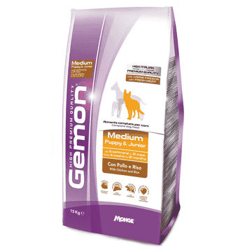 Puppy & Junior Medium - Huhn & Reis