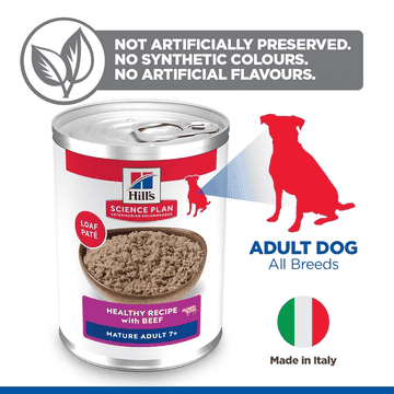 Canine Mature Adult 7+ Beef - Can