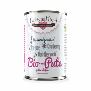 Bio-Pute mit Bio-Karotte