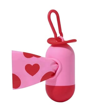 Kotbeutelspender Set Crush & Blush, 7 Rollen