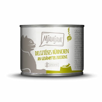 Deliziöses Hühnchen an gedämpfter Zucchini (poulet & courgette)
