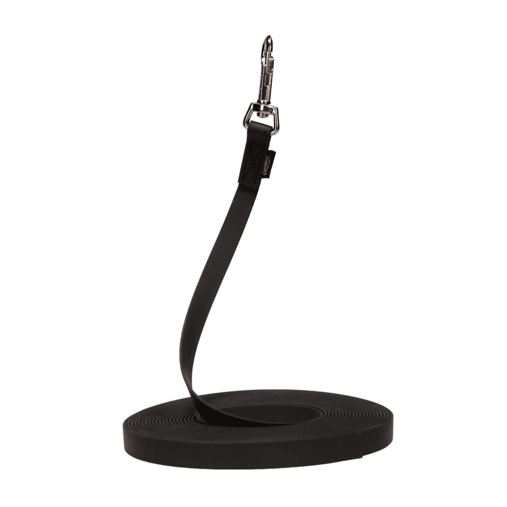 Biothane drag line, black