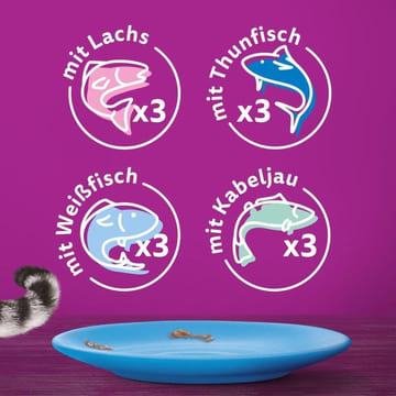 1+ Fisch Auswahl in Gelée