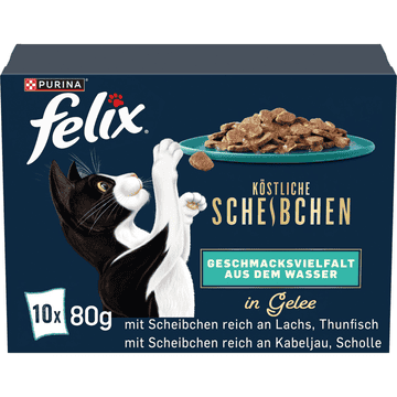 Köstliche Scheibchen Geschmacksvielfalt aus dem Wasser
