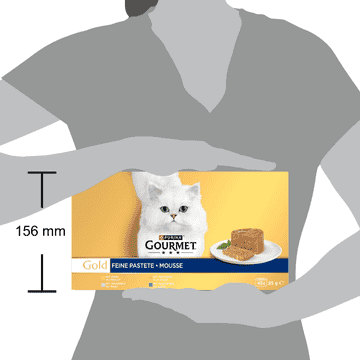 Gold - Mousse 48 x 85 g