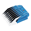 Snap-on metal attachment combs