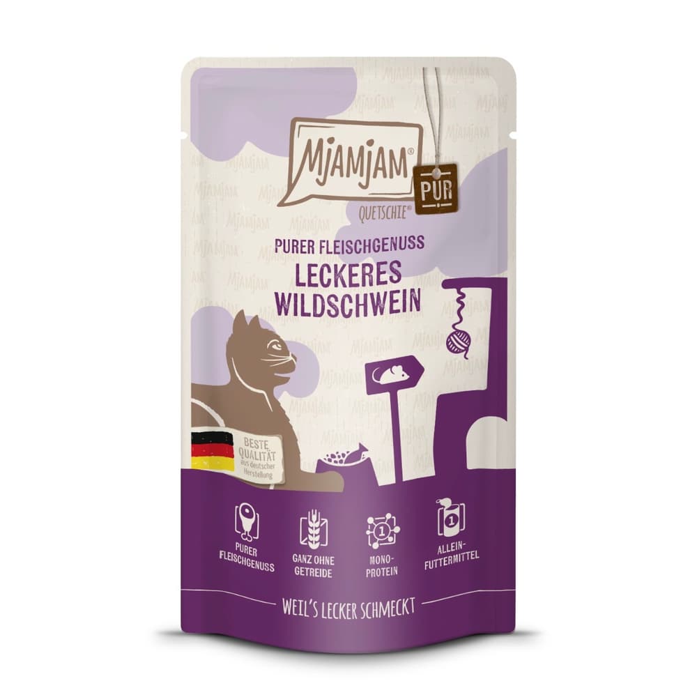 Purer Fleischgenuss - Leckeres Wildschwein pur