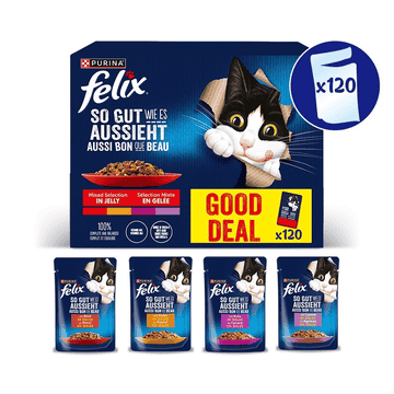 So gut wie es aussieht Fleisch Mega-Jumbo Pack 120x85g