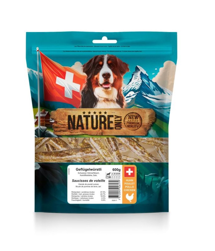 Poultry sausage cut - Swiss meat