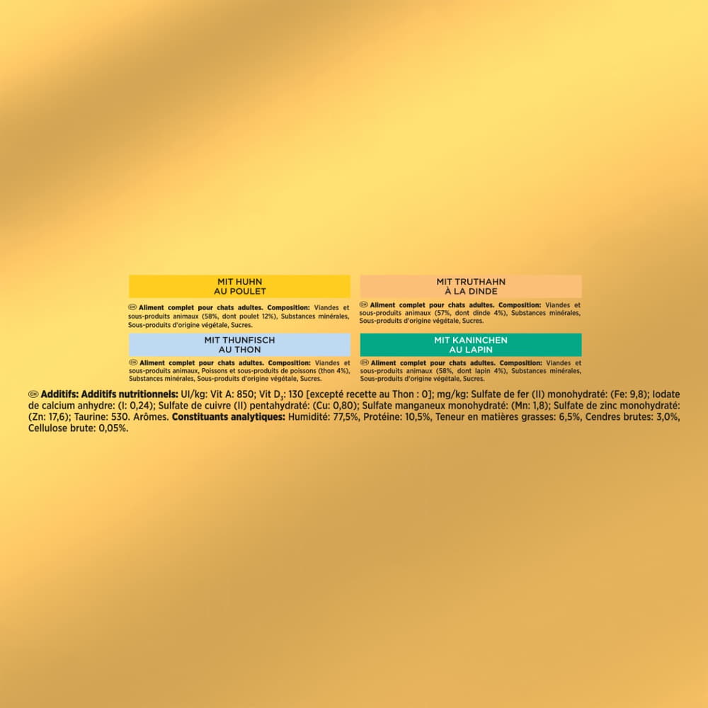 Gold - Mousse 48 x 85 g
