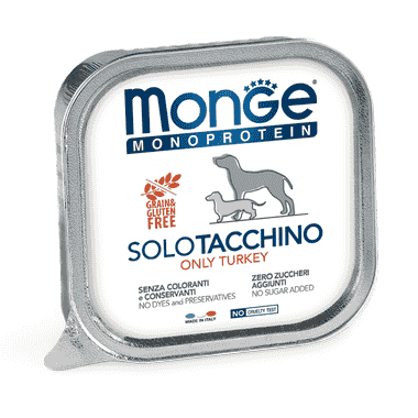 Monoprotein SOLO Dog,  Truthahn