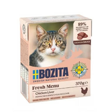 Cat Häppchen in Sauce mit Hühnchenleber