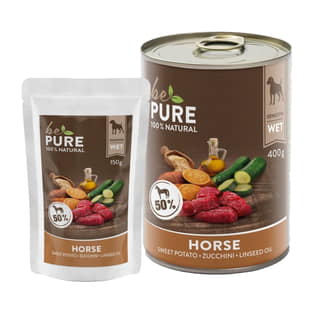 Dog Horse, avec légumes