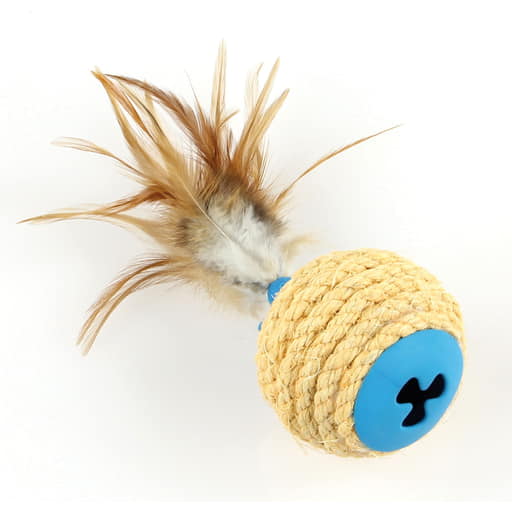 SP XL Katzenspielzeug 8 x 20cm ball, blau