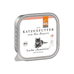 Katze Bio-Lachs Sensitive Pâté