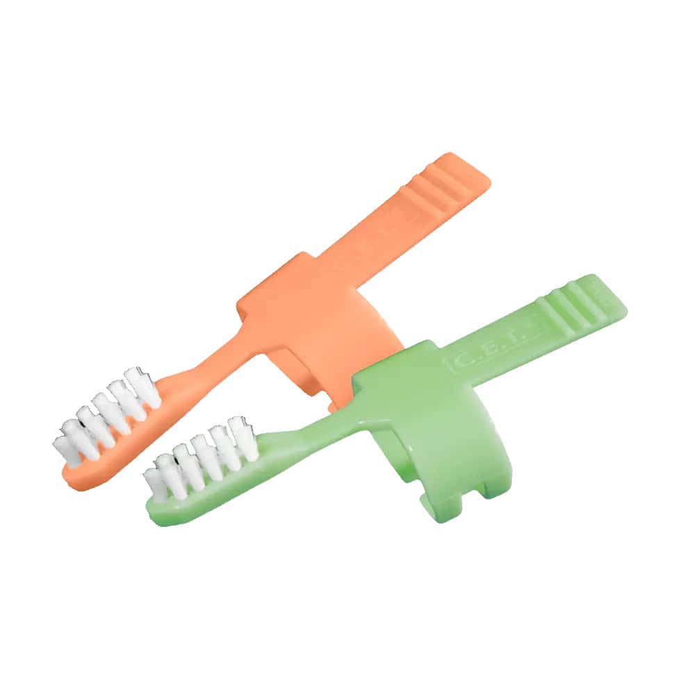 Brosses à dents à doigts - set de 6 pièces