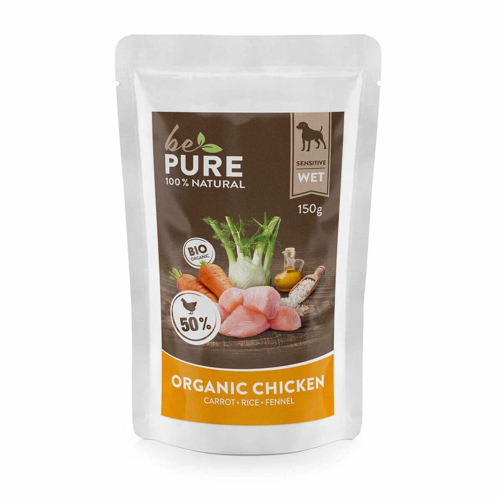 Dog Organic Chicken, vegetables &amp; rice