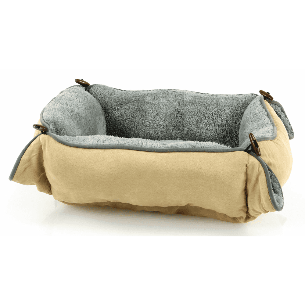swisspet Coussin universel Bobby, gris / beige, 53 x 42 x 18cm