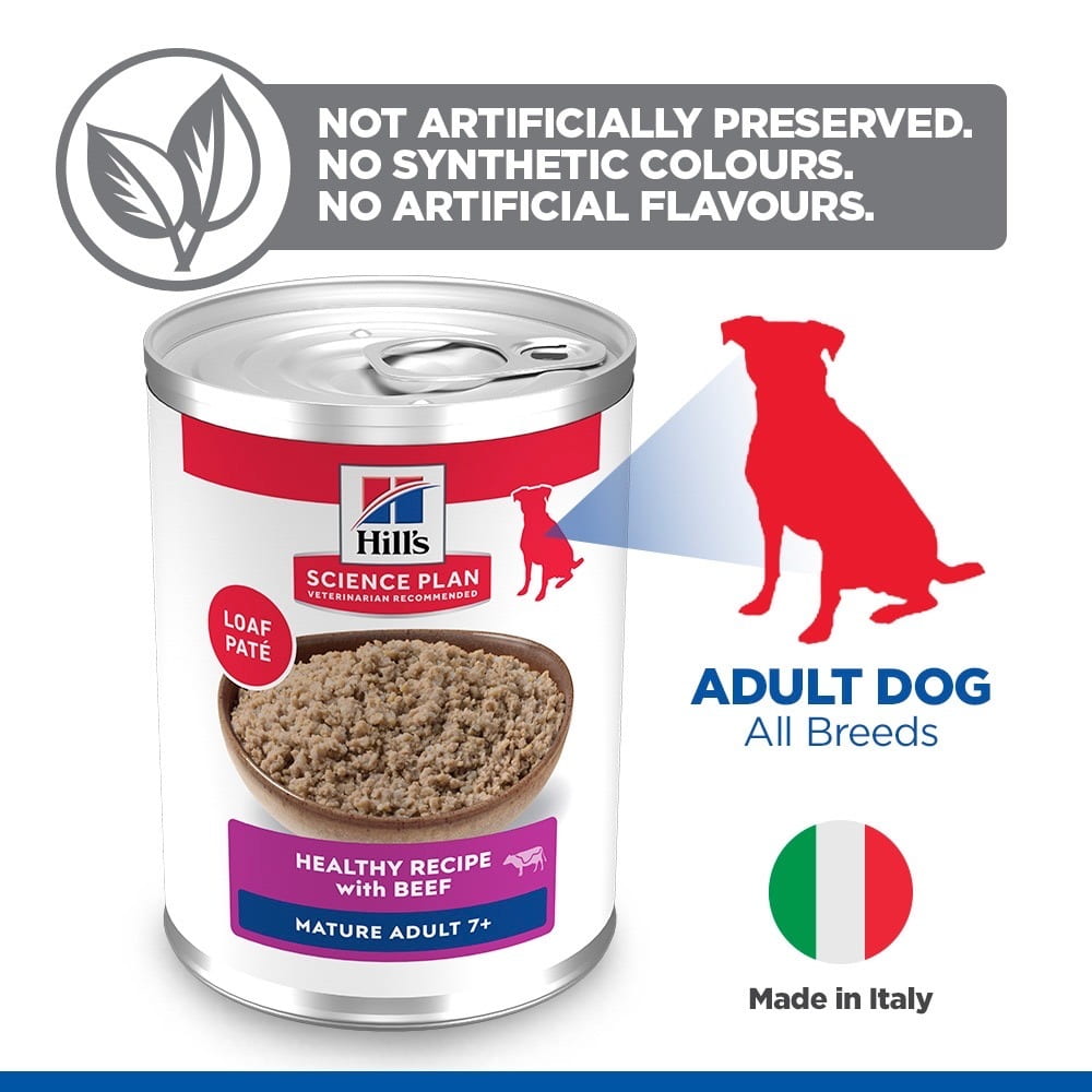 Canine Mature Adult 7+ Beef - Can