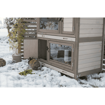 Natura Kleintierstall mit Wärmedämmung