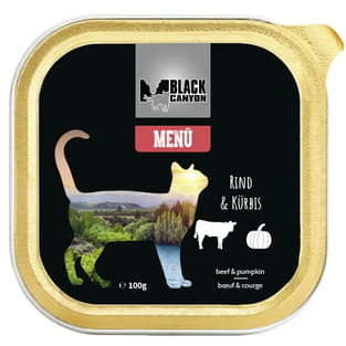 Cat Menü Rind & Kürbis