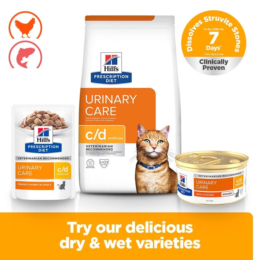 Feline c/d Multicare Urinary Care Chicken Mousse