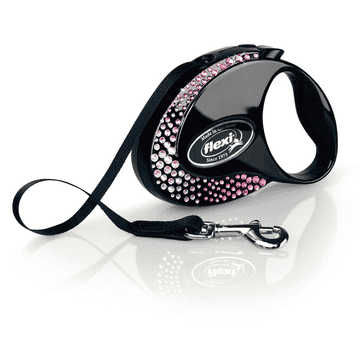 Glam Composition harness retractable leash
