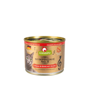Katze - Symphonie No. 8 Fasan & Ente mit Huhn