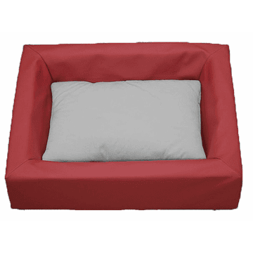 Lit hygiénique lavable avec coussin intégré