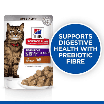 Feline Sensitive Stomach & Skin Adult - Fresh pouches