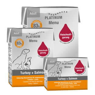 Menu Adult Turkey & Salmon