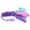 Runsa Hol-ee Ball with Fleece Fringes & Mop