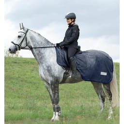 Couverture d'équitation anti-mouches Comfort - bleu