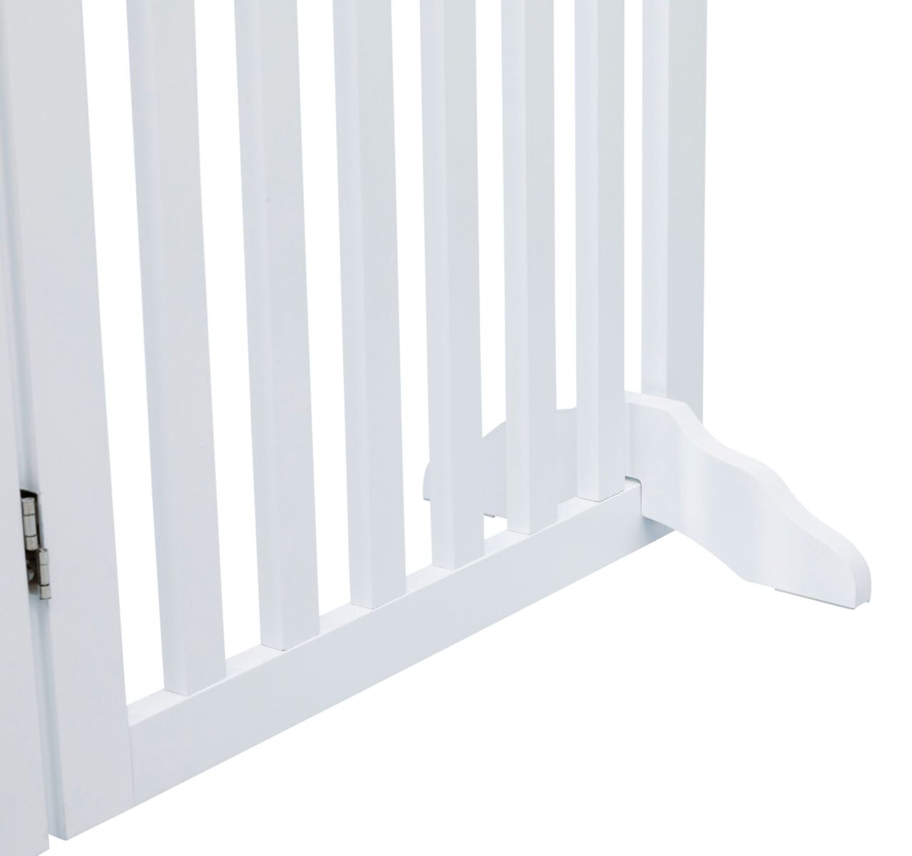 Dog barrier fence, 4-part, with door