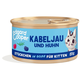 Kitten "Kabeljau & Huhn" Cabillaud & Poulet - Boîte