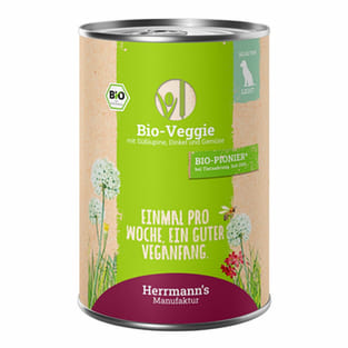 Leicht & Vegan Bio Veggie mit weisser Süsslupine, Dinkel und Gemüse