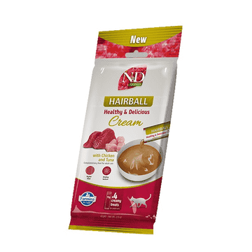 Feline Adult Hairball Cream mit Huhn und Thunfisch