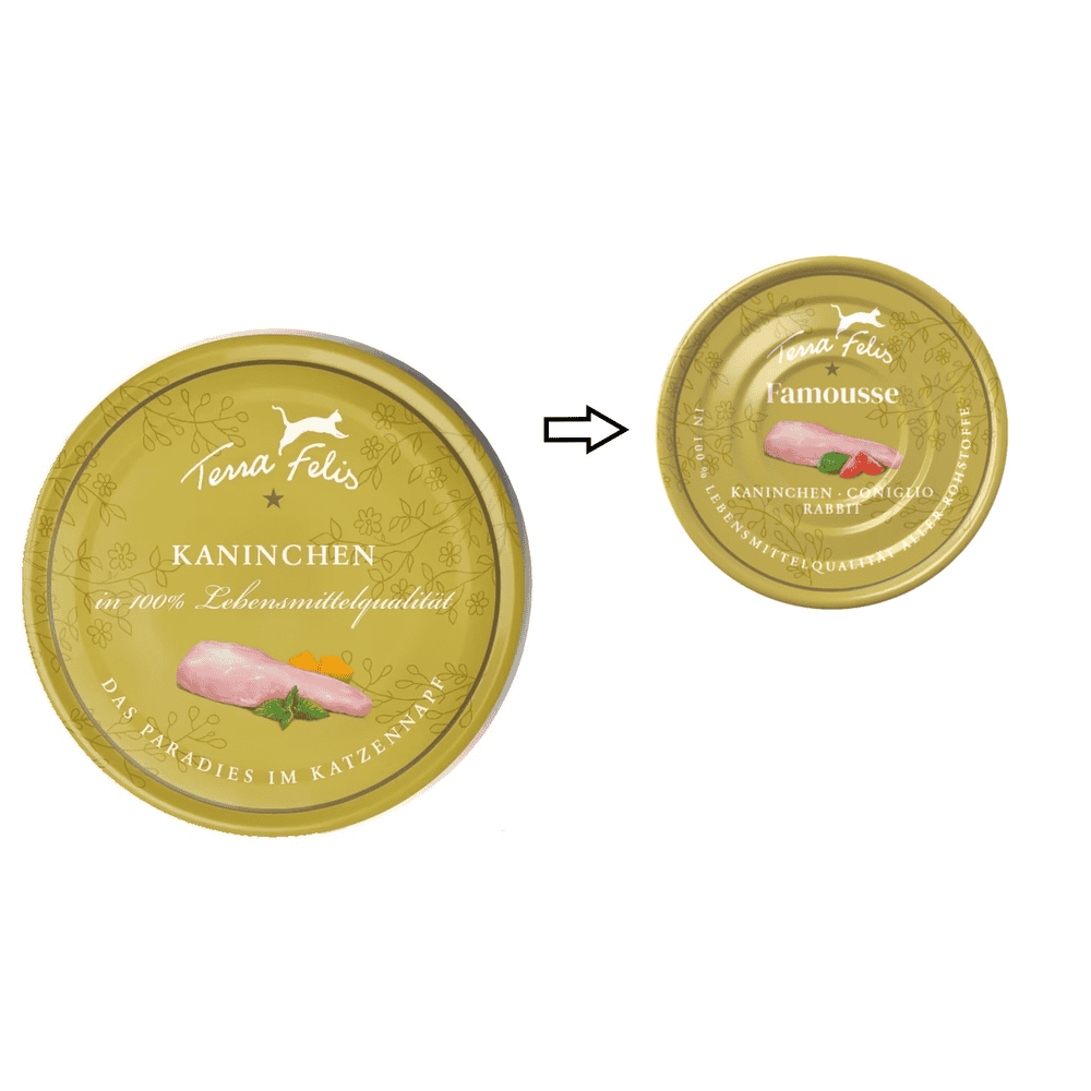 Famousse Katze getreidefrei Kaninchen